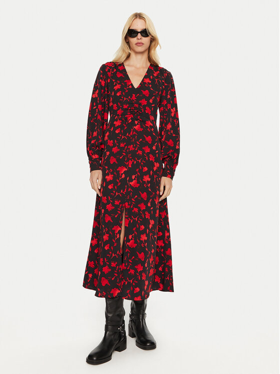Gestuz Rochie de zi Dilara 10909403 Roșu Regular Fit