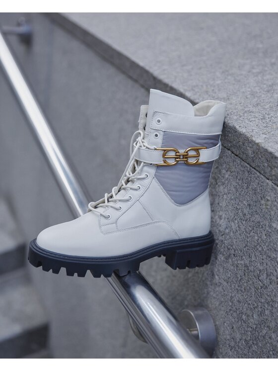 Estro Estro Μποτάκια ER00113502 Μπεζ