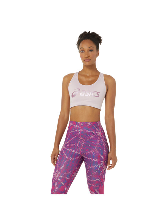 Asics Asics Biustonosz sportowy ASICS Sakura Asics Logo Bra Różowy