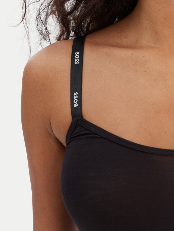 BOSS Boss Top 50515379 Negru Regular Fit