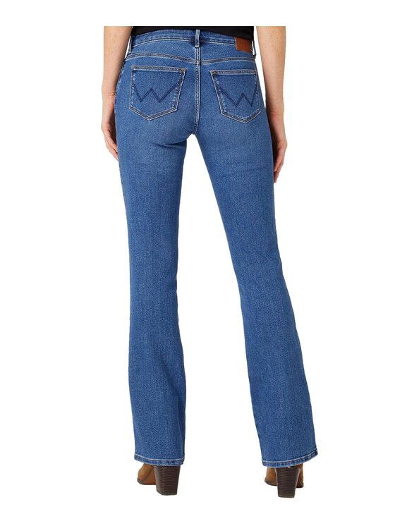 Wrangler Wrangler Jeansy W28B4734R Niebieski Slim Fit
