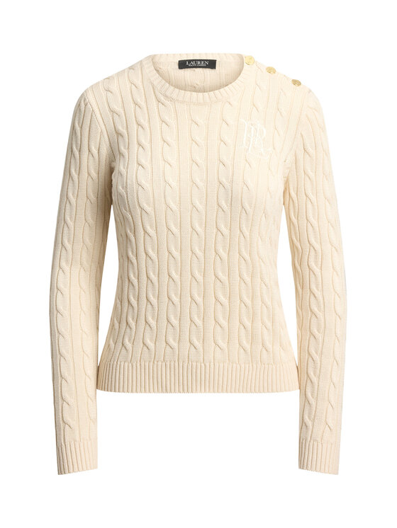 LAUREN RALPH LAUREN LAUREN RALPH LAUREN Sweater 200P14039003 Krém Regular Fit
