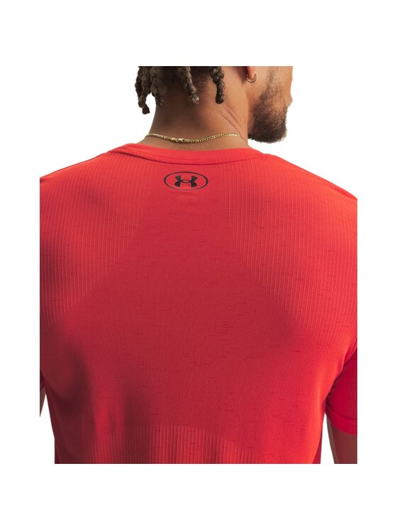 Under Armour Under Armour Koszulka techniczna 1382801 Czerwony Slim Fit
