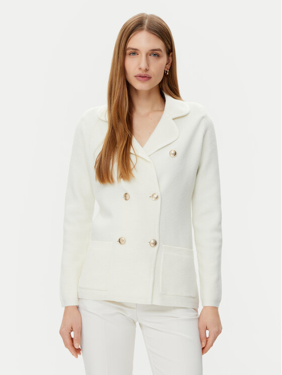 Guess Guess Sakko 5RGR10 5851Z Écru Regular Fit