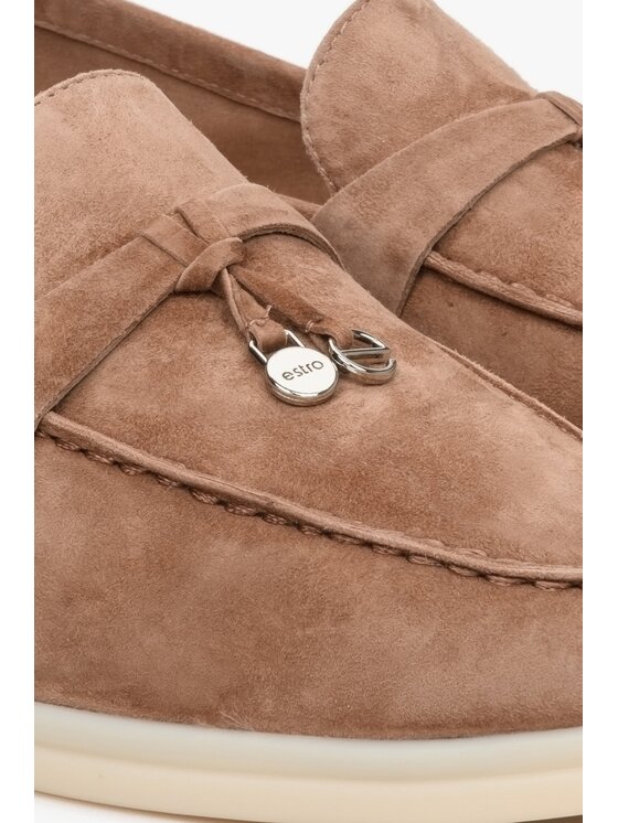 Estro Estro Μοκασίνια ER00112679 Καφέ