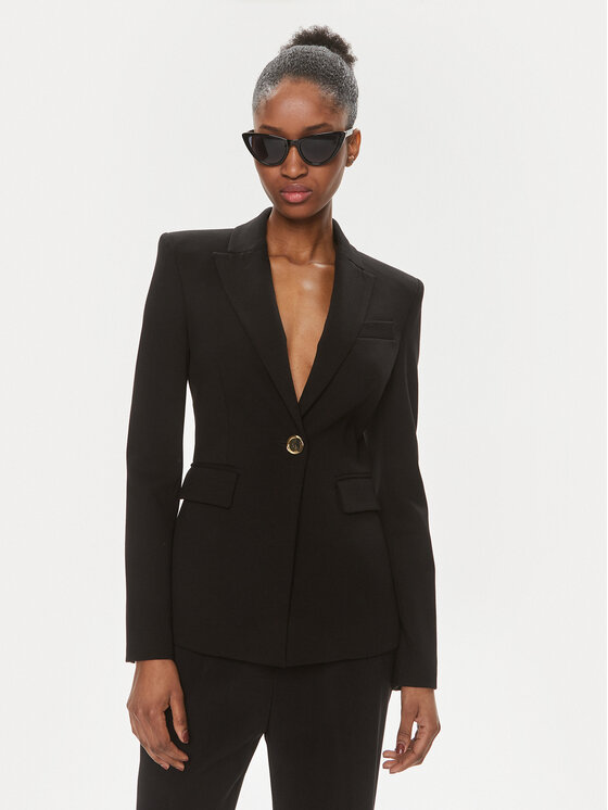PINKO Pinko Сако 101824 A15M Черен Regular Fit