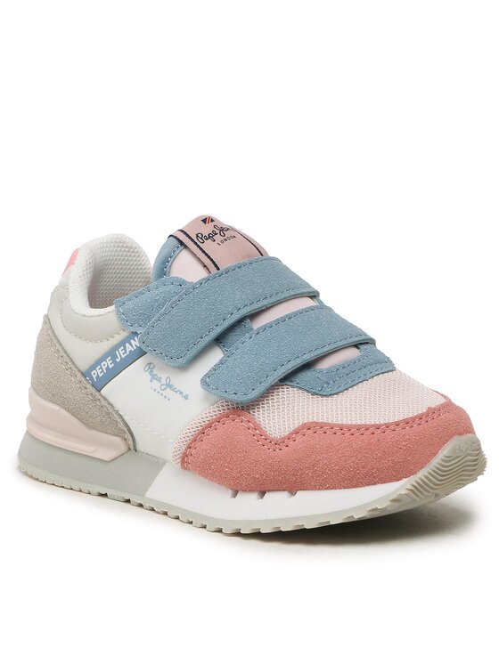 Pepe Jeans Pepe Jeans Снікерcи London Basic Gk PGS30565 Голубий