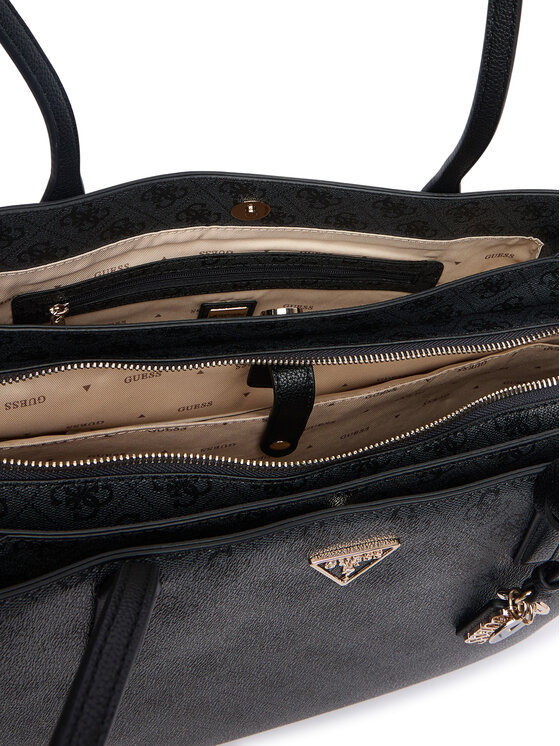 Guess Guess Дамска чанта Noelle II HWBG96 72260 Черен