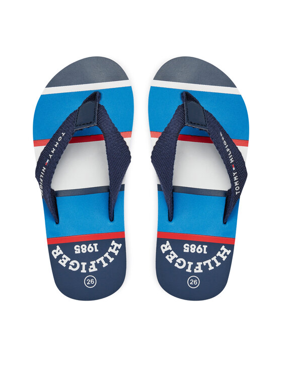 Flip flop Tommy Hilfiger T3B8-33447-0058 M Bleumarin