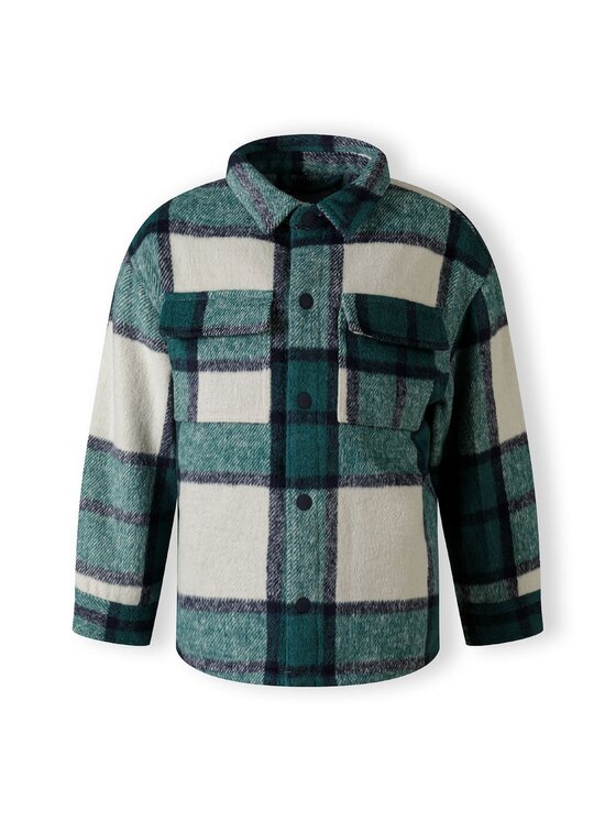 minoti minoti Kurtka przejściowa 27shirt41 Zielony Regular Fit