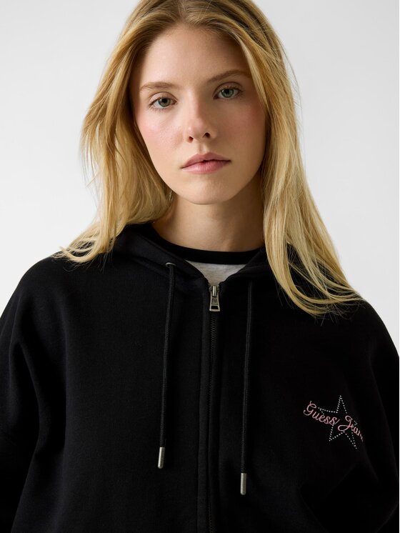 Guess Jeans Guess Jeans Sweatshirt 180727 Schwarz Classic Fit