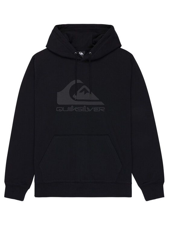 Quiksilver Quiksilver Світшот Comp Logo EQYFT05053 Чорний Regular Fit