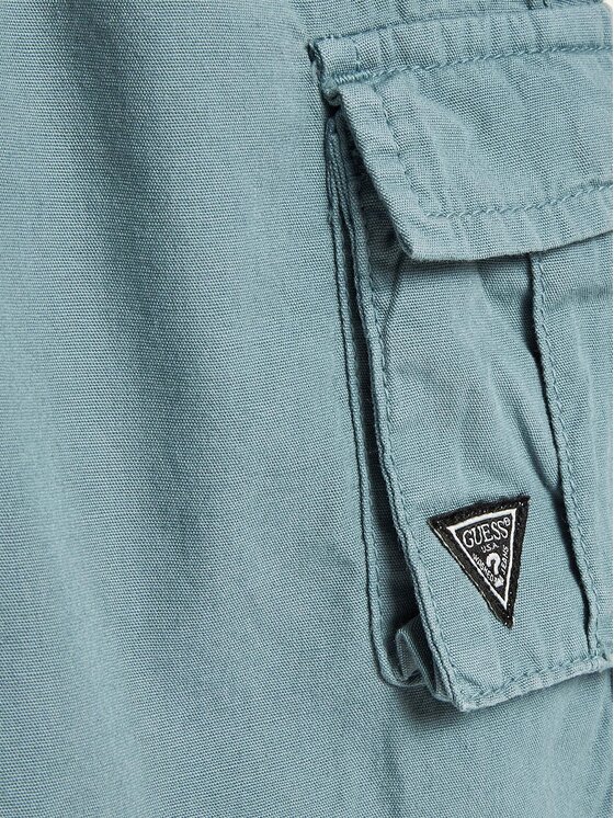 Guess Guess Шорти от плат N2RD01 D3XN0 Син Regular Fit