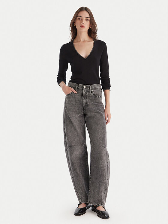 Liu Jo Liu Jo Megztinis MF5227 MS49I Juoda Regular Fit