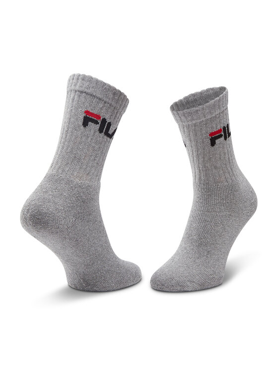 Fila Fila Довгі шкарпетки F9505 Сірий