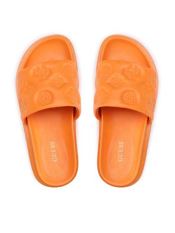 Guess Guess Παντόφλες Fabetza FL6BZT ELE19 Πορτοκαλί