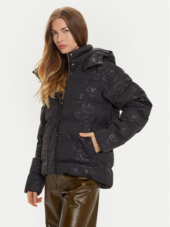 EA7 Emporio Armani EA7 Emporio Armani Winterjacke 6DTB12 TNGGZ 1200 Schwarz Regular Fit