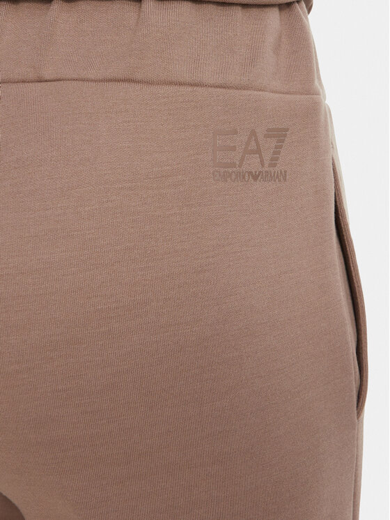 EA7 Emporio Armani EA7 Emporio Armani Dres 7W001949 AF10443 U6041 Brązowy jasny Regular Fit