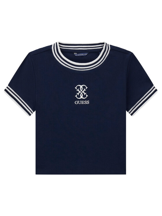 Guess Tricou J6YI26 K4425 Bleumarin Regular Fit