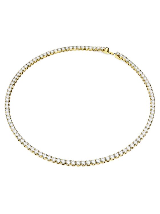 Swarovski Swarovski Naszyjnik Matrix Tennis 5681795 Złoty