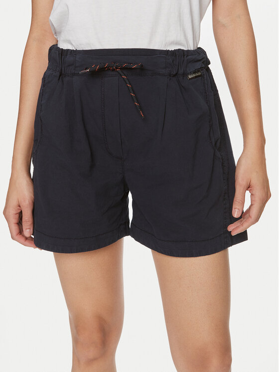 Napapijri Napapijri Шорти з тканини Aberdeen NP0A4I51 Cиній Loose Fit