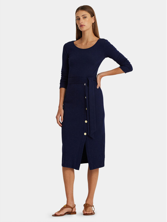 LAUREN RALPH LAUREN Lauren Ralph Lauren Rochie tricotată 250889290003 Bleumarin Slim Fit