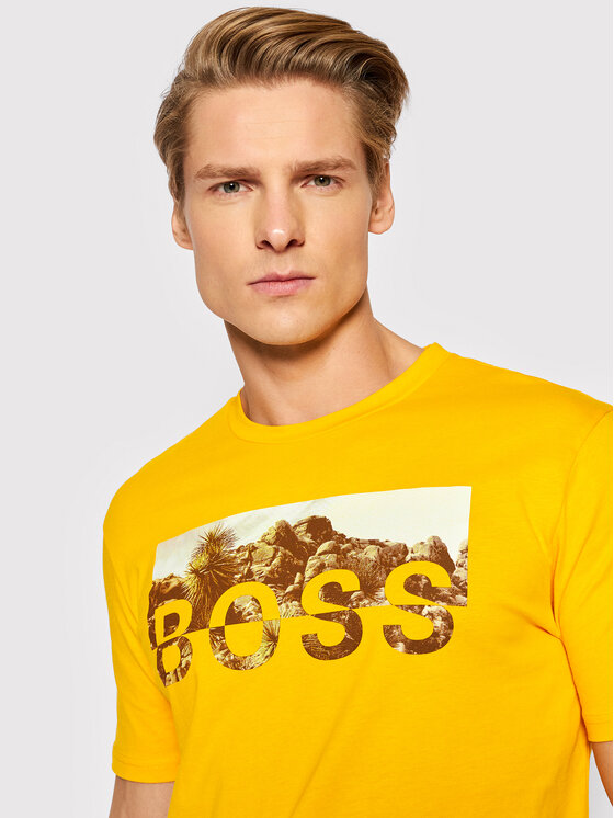 T-shirt Tyro 3 50465365 Giallo Regular Fit