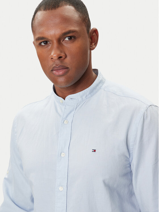 Tommy Hilfiger Tommy Hilfiger Camicia MW0MW40716 Celeste Regular Fit