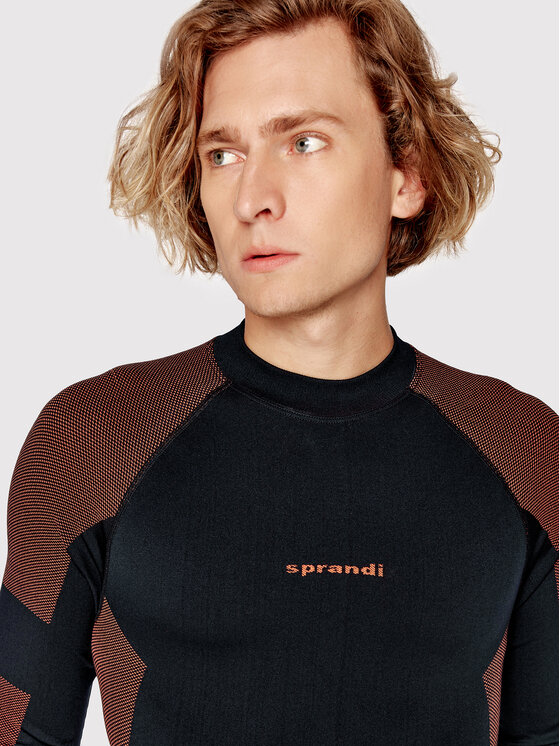 Longsleeve THERMO SP22-TSML510 Nero Slim Fit