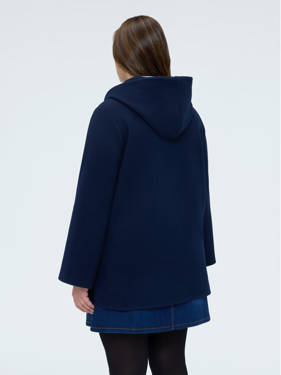 Fiorella Rubino Fiorella Rubino Cappotto invernale 8025T000373N034 Blu A-Line Fit