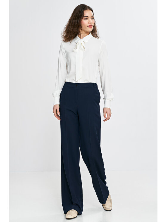 NIFE NIFE Halenka B190 Écru Regular Fit