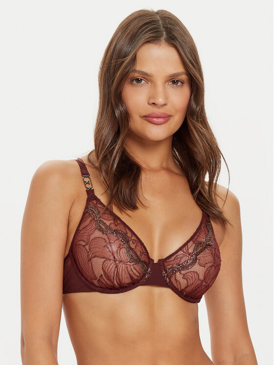 Chantelle X Chantelle X Reggiseno con ferretto Xtravagant C06GM9 Bordeaux
