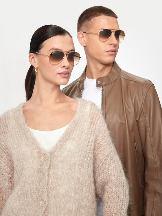 Ray-Ban Ray-Ban Слънчеви очила New Aviator 0RB3625 001/51 Златист