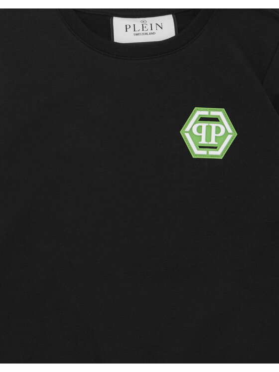 PHILIPP PLEIN PHILIPP PLEIN Bluza 28207 Czarny Regular Fit