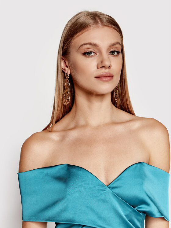 Abito da cocktail CA2372 T3097 Blu Regular Fit