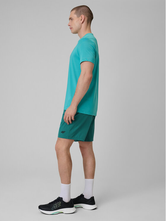 4F 4F Szorty sportowe MULTI ACTIVE Zielony Regular Fit