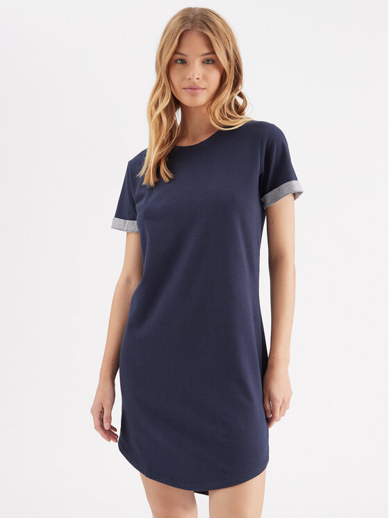 JDY Vsakodnevna obleka Ivy 15174793 Modra Regular Fit