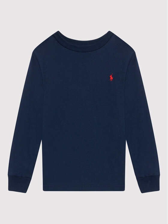 Polo Ralph Lauren Bluză Ls Cn 323843804002 Bleumarin Regular Fit