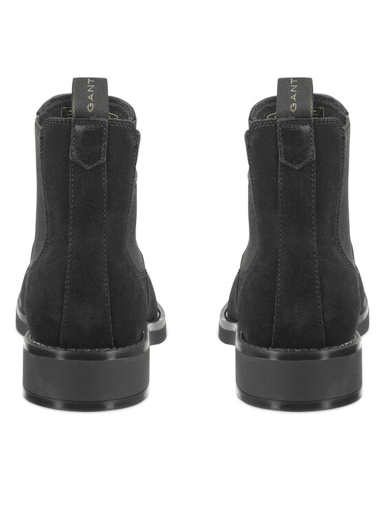 Gant Gant Kotníková obuv s elastickým prvkem 29653750 Černá
