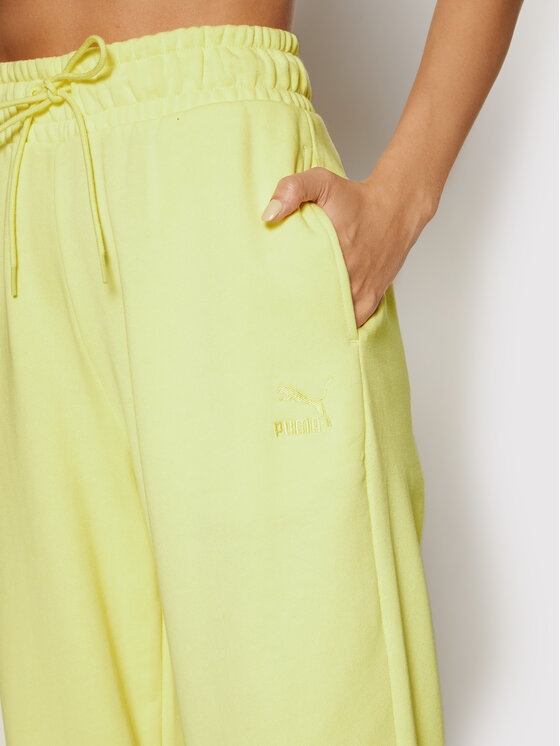 Pantaloni puma giallo store