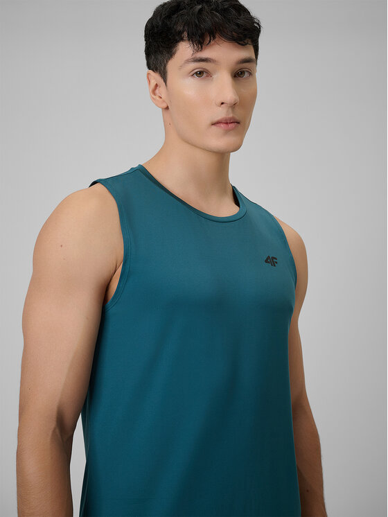 4F 4F Tank top MULTI ACTIVE Zielony Regular Fit
