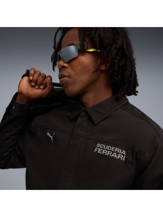Puma Puma Kurtka przejściowa 632749 Czarny Regular Fit