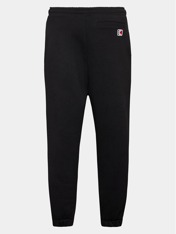 Karl Kani Karl Kani Spodnie dresowe Small Signature Essential 6006898 Czarny Regular Fit