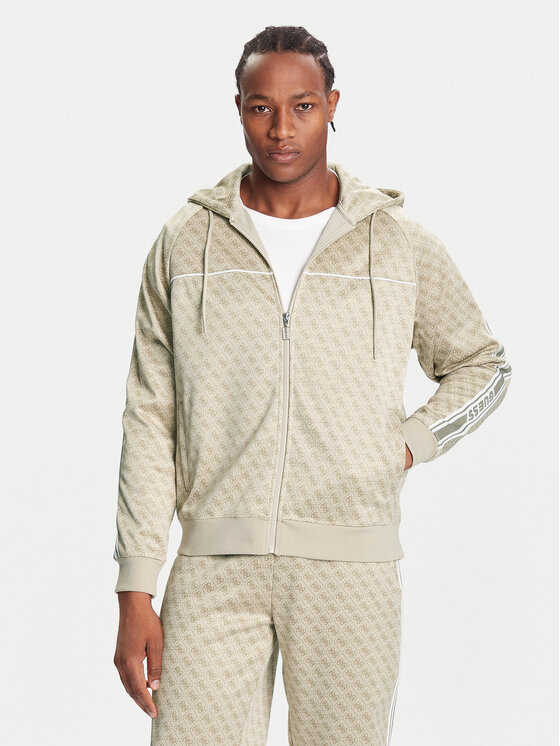 Guess Guess Bluză Z5BQ13 K2042 Bej Relaxed Fit