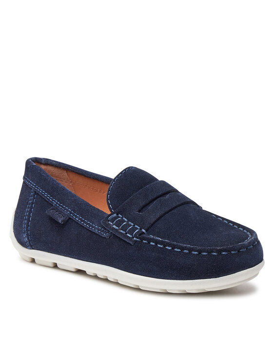 Geox Geox Mokasíny J New Fast Boy J826CA 00022 C4211 S Tmavomodrá