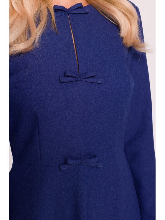 Stylove Stylove Sukienka codzienna S413 Niebieski A-Line Fit