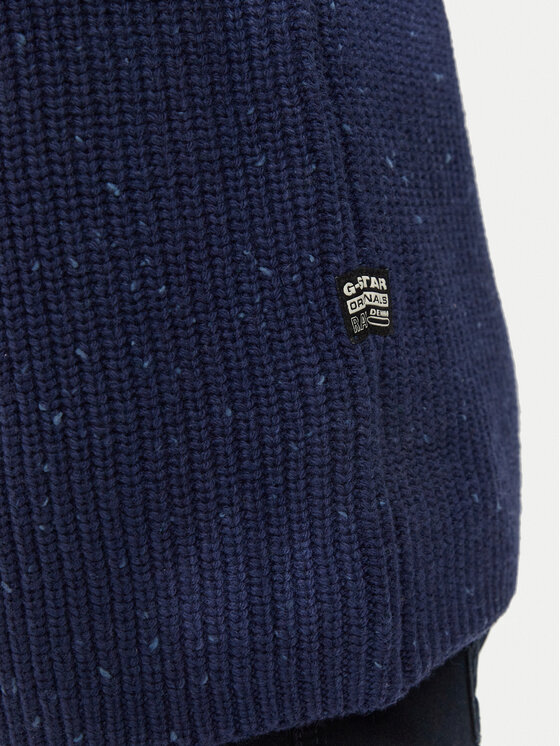 G-Star Raw G-Star Raw Sweater D25123-D754 Sötétkék Regular Fit