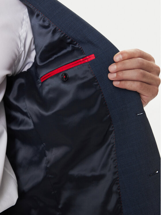 HUGO Hugo Öltöny Henry/Getlin232X 50495717 Sötétkék Slim Fit