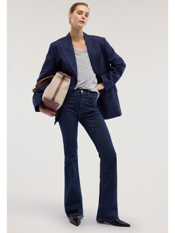 Trussardi Trussardi Giacca di transizione Q976A000414N034 Blu Regular Fit