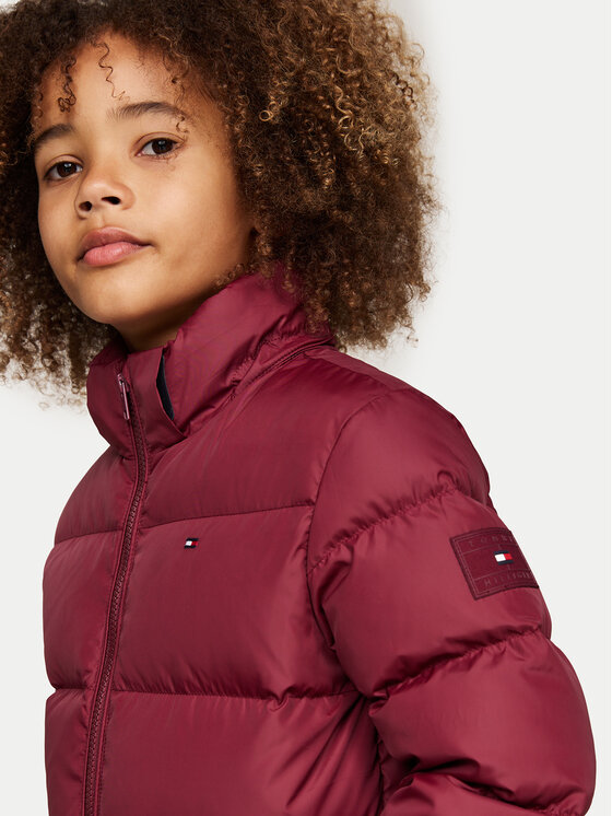 Tommy Hilfiger Tommy Hilfiger Žieminė striukė Essential KB0KB08341 Vyšninė Regular Fit